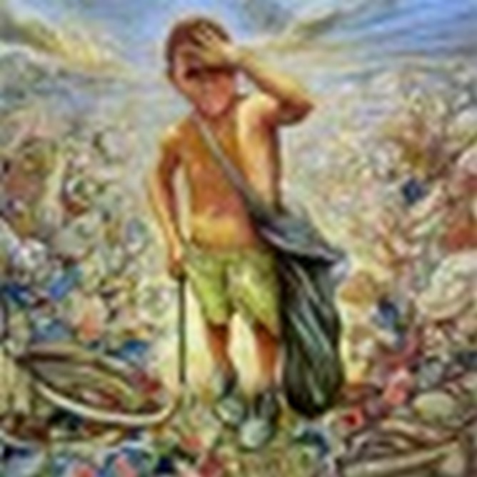 Il sole nella discarica